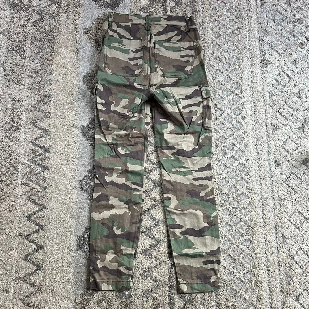 J.Crew Cargo Toothpick Camo Pants 25